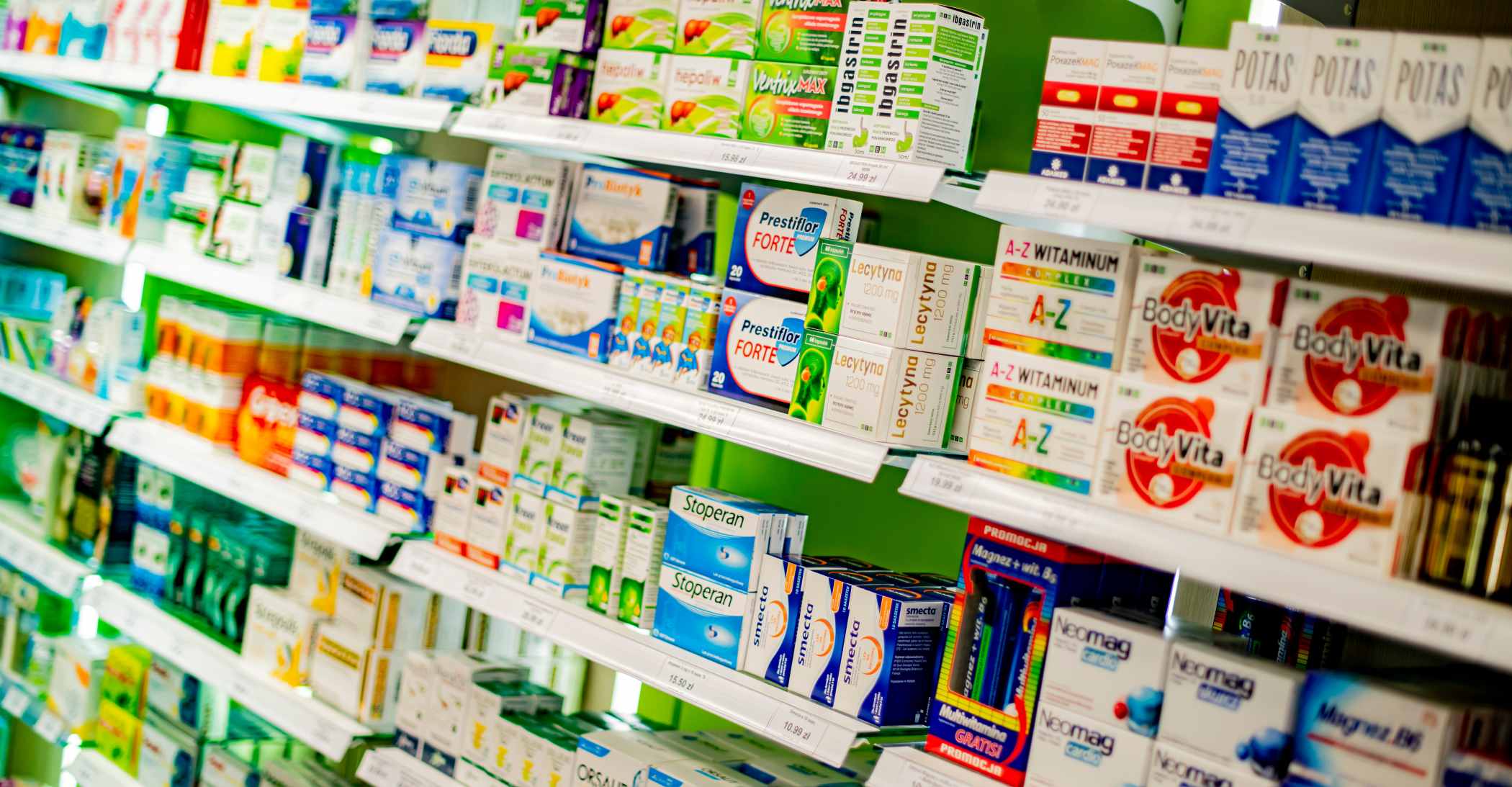 Supply of food supplements.