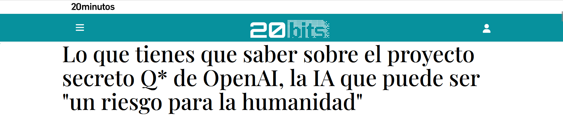 Lo que tienes que saber sobre el proyecto secreto Q* de OpenAI, la IA que puede ser "un riesgo para la humanidad"