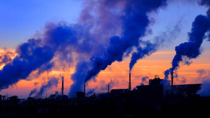 Humo de fábricas
